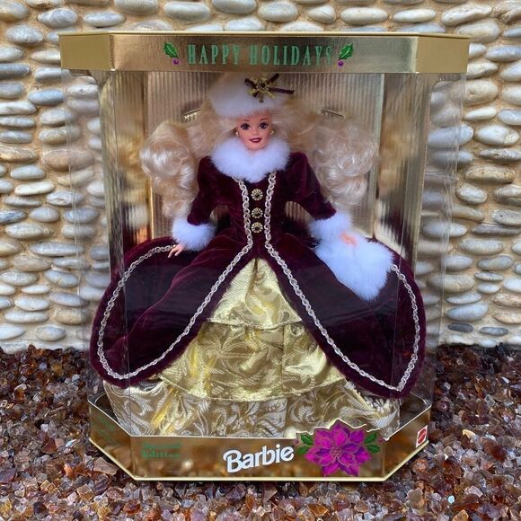 Happy Holidays 1996 Barbie Doll Special Edition 15646 Mattel BOX NEVER OPENED! - Picture 1 of 10